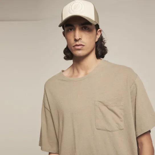LINEN TEE SAGE