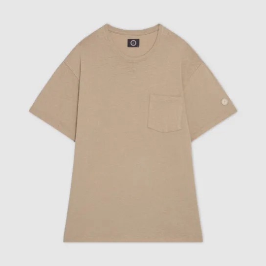 LINEN TEE SAND