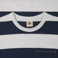 OG STRIPED TEE NIGHT WHITE