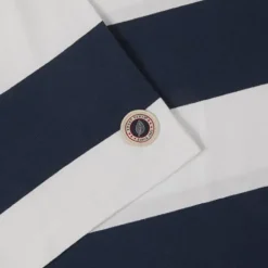 OG STRIPED TEE NIGHT WHITE