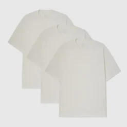 PACK OVER PERF TEE OFF WHITE