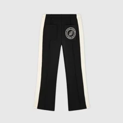 PIQUE FLARE BLACK