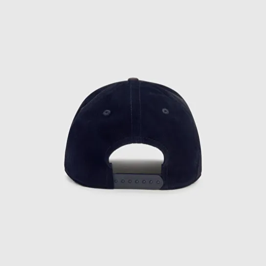 SUEDE CAP NAVY