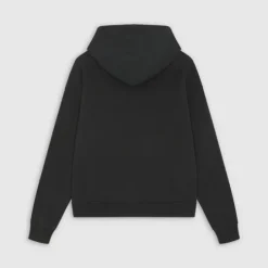 WASH ZIP UP BLACK