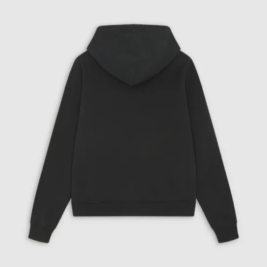 WASH ZIP UP BLACK