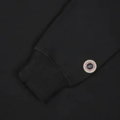 WASH ZIP UP BLACK