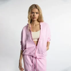WASH ZIP UP BLUSH