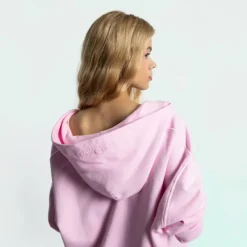 WASH ZIP UP BLUSH