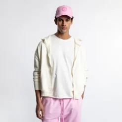 WASH ZIP UP OFF WHITE