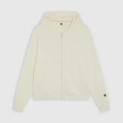 WASH ZIP UP OFF WHITE