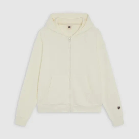 WASH ZIP UP OFF WHITE