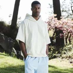 YOKE HOODIE MILK
