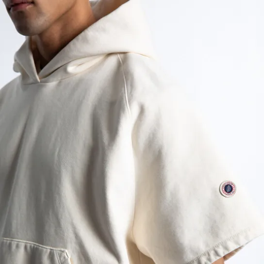 YOKE HOODIE MILK